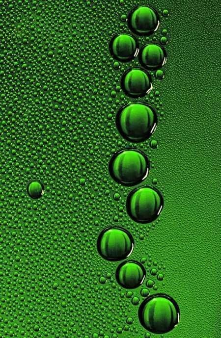 bubbels Macro Fotografia, Green Bubble, Wallpaper Tumblr, Green Collection, Simple Green, Water Droplets, World Of Color, Color Textures, Green Aesthetic