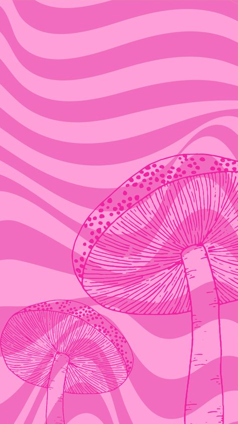 Tripy Wallpapers Pink, Groovy Wallpaper Aesthetic Pink, Pink Mushrooms Aesthetic, Mushroom Pink Aesthetic, Trippy Pink Background, Pink Hippy Aesthetic, Pink Trippy Aesthetic Wallpaper, Pink And Purple Trippy Aesthetic, Trippy Pink Wallpaper