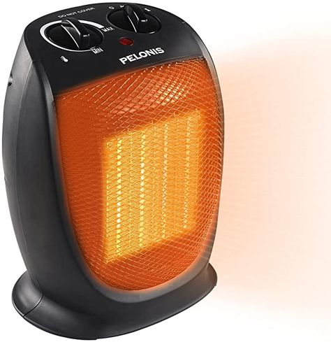 Amazon.com: PELONIS PHTA1ABB Portable, 1500W/900W, Quiet Cooling & Heating Mode Space Heater for All Season, Tip Over & Overheat Protection,for Home, Office Personal Use, Black, 7 x 5.82 x 8.54 inches : Home & Kitchen Space Heater, Heating Element, Thermostat, Heating And Cooling, Small Bedroom, Cold Day, Heat, Home Appliances, Electronic Products