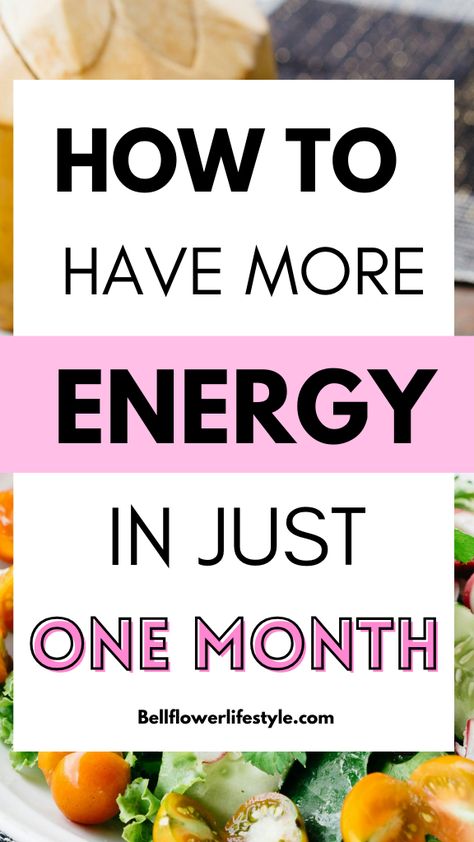 How to have more energy in one month How To Have More Energy, Heart Healthy Exercise, Low Energy Remedies, Energy Remedies, Get More Energy, Getting More Energy, Feeling Low, Have More Energy, Avoid Processed Foods