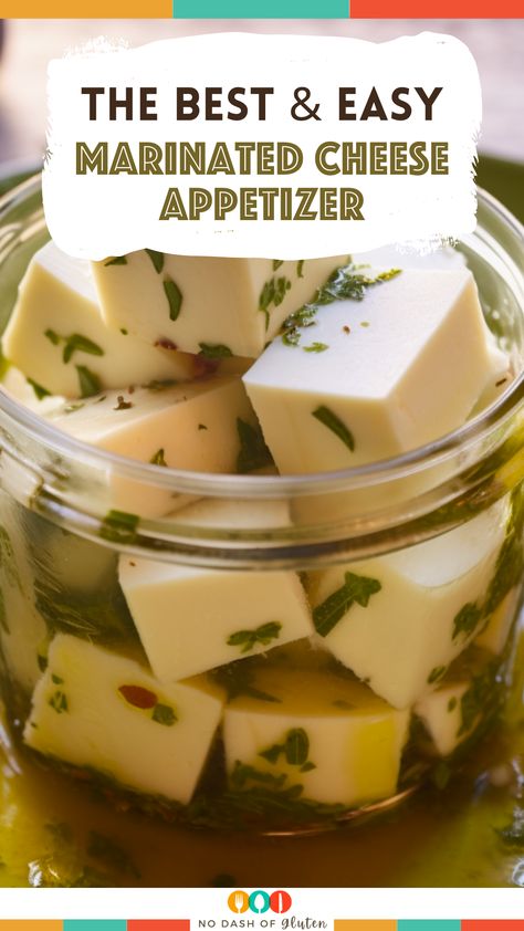 Whip up the ultimate crowd-pleaser with this Marinated Cheese Appetizer! Rich mozzarella bathed in a herby, garlicky olive oil marinade, with a kick of red pepper for a bit of spice. Perfect for parties or a delightful addition to your charcuterie board. Ready in minutes and even more flavorful as it chills. Pin this for an unforgettable appetizer that's sure to get rave reviews at your next gathering. Don’t forget to save and share! Marinated Cheese Appetizer By 12 Tomatoes, Herb And Garlic Marinated Cheese, Marinated Cheddar Cheese, Marinated Cheese Recipe, Marinated Mozzarella Cheese, Marinated Cheese And Salami, Marinated Cheese Appetizer 12 Tomatoes, Marinated Cheese And Olives In A Jar, Marinated Cheese Cubes