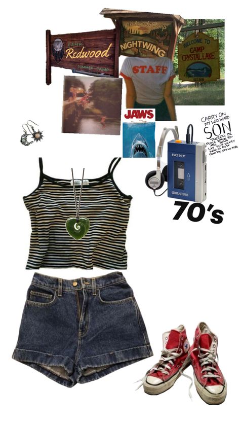 Slasher Outfits, Slasher Summer Outfits, Vintage Retro Outfits, Slasher Summer, When Enough Is Enough, Outfit Repeater, Funky Outfits, Nightwing, Vintage Summer