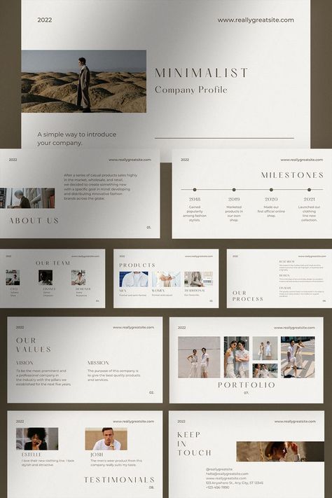 Minimalistic Presentation, Powerpoint Presentation Ideas, Desain Ux, 블로그 디자인, Company Profile Presentation, Free Powerpoint Presentations, Presentation Slides Design, Master Thesis, Company Presentation