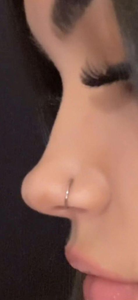 Nose Piercing Button Nose, Small Nose Aesthetic, Nose Jobs, Cute Nose, Rhinoplasty Nose Jobs, Digital Vision Board, Life Dreams, Brown Hair Looks, Button Nose