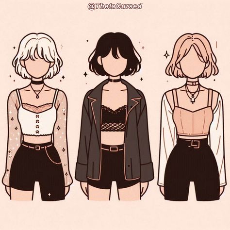 Female Outfit Ideas, Writing Outfits, Casual Drawing, Drawn Clothes, Clothing Drawings, Draw Clothing, Outfit Sketches, Clothes Sketch, Drawing Notes