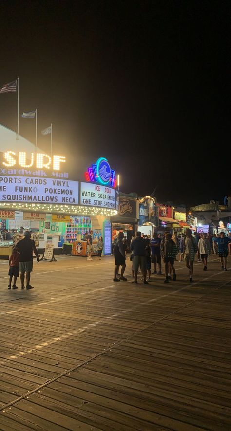 Beach Town Aesthetic, 2019 Vibes, Ocean City New Jersey, Architecture Blueprints, Beach Week, Ocean City Nj, Cross Country Trip, Bethany Beach, Ocean City Maryland