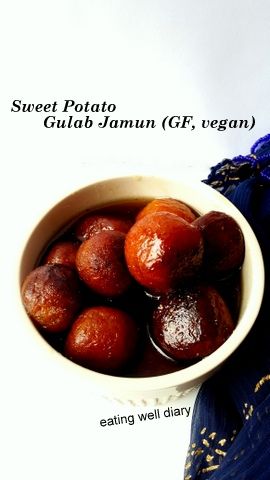 Easy Gulab Jamun Recipe, Egyptian Recipes, Gulab Jamun Recipe, Jamun Recipe, Sweet Potato Recipe, Gulab Jamun, Sweet Recipe, Indian Dessert Recipes, Vegan Gluten Free Recipes