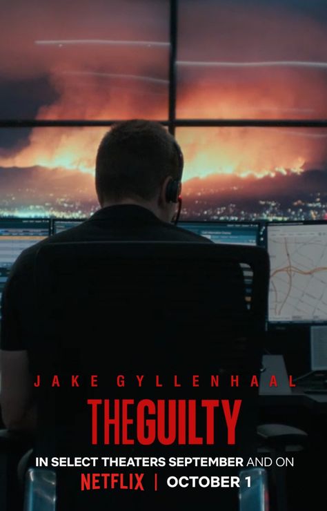 The Guilty is an upcoming netflix movie that would keep on the edge of your seats and is arguably one of the finest performances given by jake gyllenhaal!!! The Guilty Movie, Jake Gyllenhaal Movies, Netflix Poster, Hd Posters, Movie Journal, Film Watch, Film Lovers, The Guilty, Fav Movies