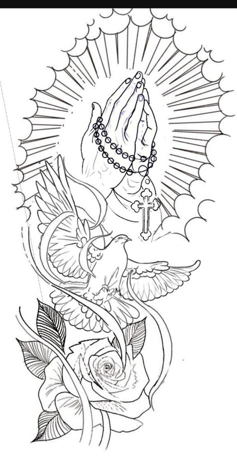 Rip Tattoos For Dad, Unique Cross Tattoos, Chest Tattoo Stencils, Memorial Tattoo Ideas, Arm Tattoos Drawing, Family Tattoos For Men, Full Sleeve Tattoo Design, Men Tattoos Arm Sleeve, Tattoo Inspiration Men