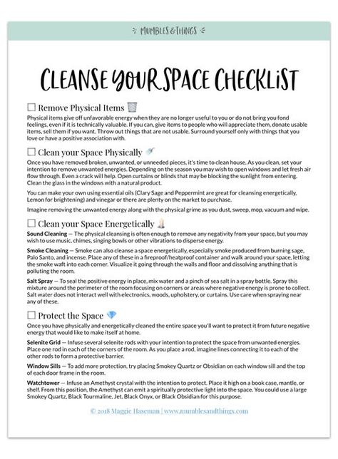 Cleansing Space Of Negative Energy, How To Cleanse Your Space, Cleansing Space, Witch Guide, Space Cleansing, Muslim Faith, Chakra Health, New Years Traditions, Healing Spirituality