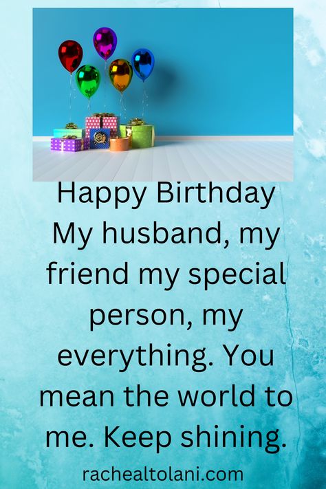 The Best Happy Birthday Wishes To Husband - Husband Birthday Quotes Husband Birthday Quotes From Wife, Happy Birthday Wishes To Husband, Happy Birthday Dua, Happy Birthday To My Husband, Best Happy Birthday Wishes, Husband Birthday Quotes, Birthday Husband, Prayer For Husband, Birthday Wish For Husband