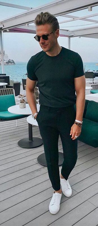 Best casual dress combination For Male Mens Nightlife Outfit, Men Summer Dinner Outfit, Bay Area Mens Fashion, Mens Miami Outfits Night, Men First Date Outfits, Mens Outfit Inspiration Summer, Mens Fashion Casual Outfits Street Style, Mens Clothing Styles Spring, Los Angeles Outfits Men