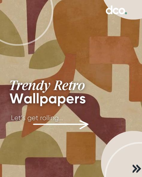 Did you know retro is coming back into style? ✌️
This style of wallpaper became popular in the 1960s and 1970s and is often associated with the hippie movement and the rise of pop culture.

With the bright, abstract shapes and colours, Retro wallpaper can bring your home to life!
Explore our range of Retro wallpapers today!
#retrowallpaper #brightcolours #trending Retro Wallpapers Vintage 1970s, 70s Bedroom Wallpaper, 1970s Bathroom Wallpaper, Blue 70s Wallpaper, 1970s Patterns Retro Wallpaper, 1970s Wallpaper, Hippie Movement, Retro Wallpaper, Online Painting