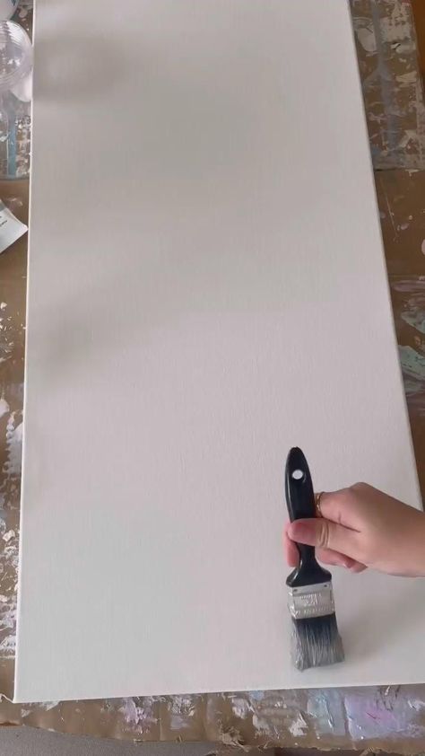 Painting With Different Textures, White Texture Art Abstract Paintings, Grey Wall Art Ideas, Textured 3d Painting, White Artwork Texture, Diy White Artwork, Luxury Canvas Painting, Textured Canvas Art Grey, Diy Art With Fabric