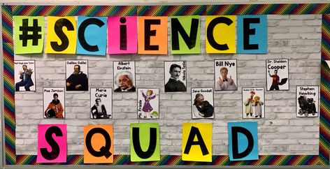 I am using this bulletin board as my start of the month. As students show that they can follow directions ask great questions and be the best scientist they will get to earn a spot on the science squad board. I will pick one student a month and they will get to take their picture and put their name on the board. Start Of The Month, Science Room, Great Questions, Classroom Pictures, Bill Nye, Jupiter Florida, Jupiter Fl, Following Directions, Science Classroom