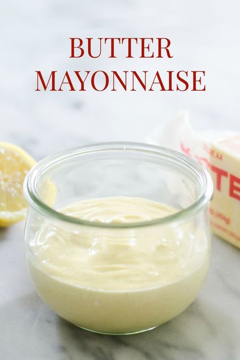 Keto Mayonnaise Recipe, Butter Mayonnaise, Caveman Diet Recipes, Homemade Mayonnaise Recipe, Skin Care Ideas, Keto Sauces, Caveman Diet, Mayonnaise Recipe, Meat Diet