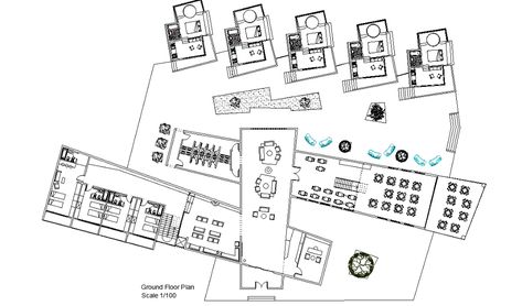 Motel Layout Plan, Motel Plan Architecture, Motel Design Plan, Arch Hotel, Graphic Wall Art, Architecture Life, Graphic Wall, Hotel Plan, Drawing Block