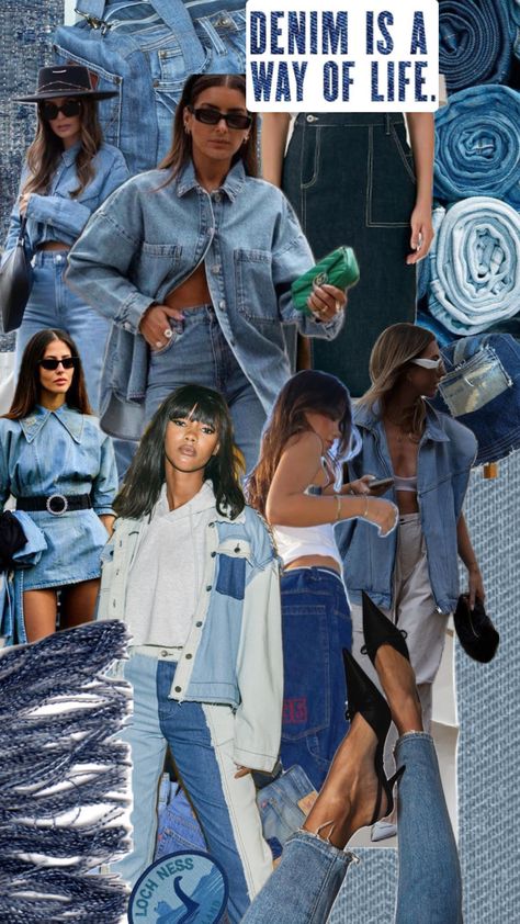 #denim #deminoutfit #moodboard #fashion #style #styleinfluence #denim #style Sporty Aesthetic Outfit, Demin Outfit, Sporty Style Outfits, Moodboard Fashion, Double Denim Looks, Denim Party, Sporty Aesthetic, Fashion Design Dress, Fashion Portfolio