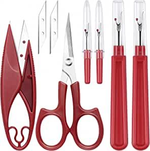 Amazon.com : sewing tools Trimming Scissors, Sewing Seams, Seam Rippers, Small Sewing, Seam Ripper, Plastic Caps, Small Places, Sewing Tools, Sewing Accessories