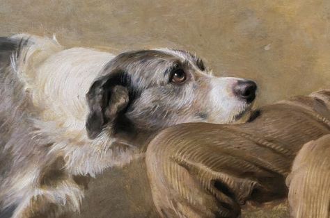 Briton Riviere Paintings, Loyalty Briton Rivière, Loyal Dog Aesthetic, Briton Riviere, Art Igcse, Dog Poetry, Academia Aesthetics, Dog Motif, Loyal Dogs