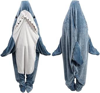 Shark Sleeping Bag, Shark Onesie, Shark Blanket, Shark Pajamas, Shark Costumes, Onesie Costumes, Flannel Hoodie, Cute Shark, Blanket Hoodie