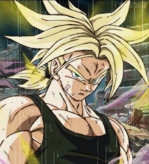 Trunks Super Saiyan, Dbz Drawings, Dragon Ball Wallpaper Iphone, Dragon Ball Art Goku, Dragon Ball Super Artwork, Dbz Art, Dragon Ball Super Goku, Dragon Ball Image, Anime Dragon Ball Goku