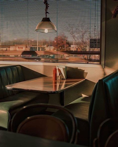 Diner Aesthetic, Bg Design, American Diner, Quiet Time, Photography Inspo, Featured Artist, 인테리어 디자인, Small Town, The Window