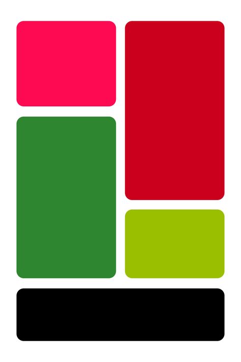 Moderna and vibrant holiday color scheme! 🎄 This modern Christmas color palette combines the traditonal holiday colors with bright pink, red, green and black. Perfect for Christmas decor, stylish gifts, or any project that needs a touch of modern Christmas cheer.  Save this vibrant winter days color combo to be ready for the festive holiday season. Bright Christmas Color Palette, Retro Christmas Color Palette, Modern Christmas Color Palette, Idea Generation, Christmas Palette, Christmas Color Palette, Black Color Palette, Lego Christmas, Rose Seeds