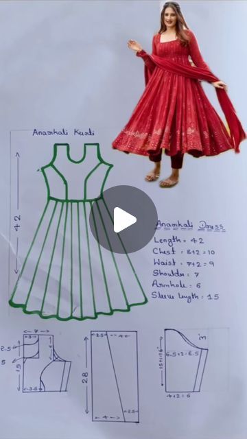 Dress Designs For Stitching, Pattern Drafting Tutorials, Clothing Pattern Design, Sewing Measurements, Easy Dress Sewing Patterns, Dress Sewing Tutorials, Sewing Tutorials Clothes, Fashion Design Patterns, Fashion Sewing Tutorials