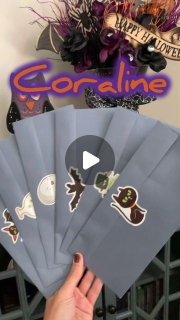 Coraline Movie Night Ideas, Coraline Dinner And Movie, Coraline Themed Food, Halloween Movie Themed Dinner, Halloween Movie Dinner Theme Night, Coraline Movie Night, Coraline Dinner, Coraline Birthday Party Ideas, Caroline Movie