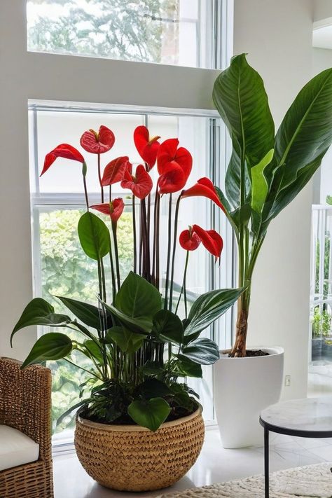 11 Best Colorful Indoor Plants Tropical Indoor Garden, Indoor Flower Garden, Tropical Plants Indoor, Orchid Images, Christmas Decor Trends, Tropical House Plants, Plant Indoor, Small Patio Garden, Christmas Flower Arrangements