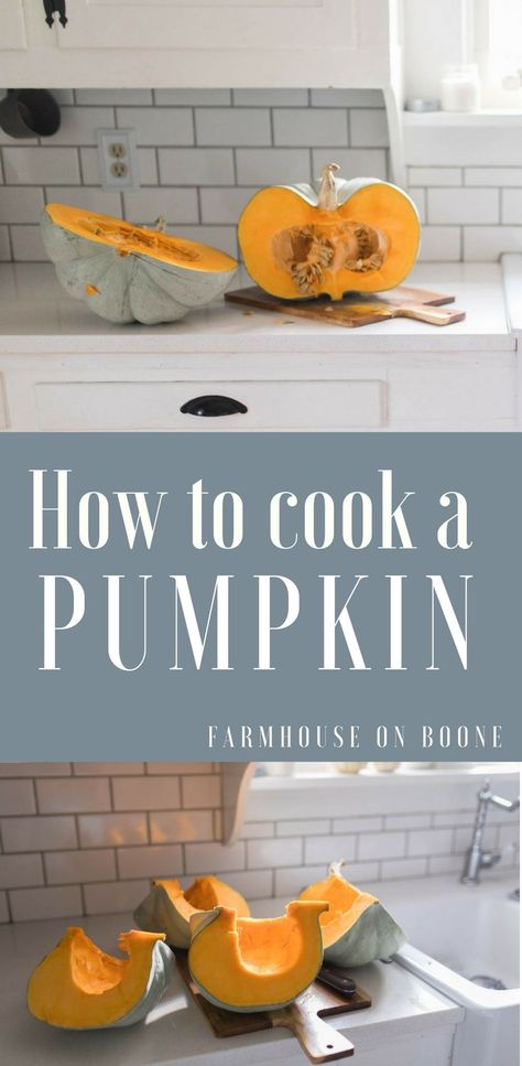 How to cook a pumpkin jarrahdale pumpkin #pumpkin #autumn #pumpkinrecipes #pumpkineverything Jarrahdale Pumpkin, Make Pumpkin Puree, Whole Pumpkin, Roast Pumpkin Soup, Pumpkin Varieties, Cooking Pumpkin, Kitchen Basics, Holistic Recipes, Homemade Sourdough