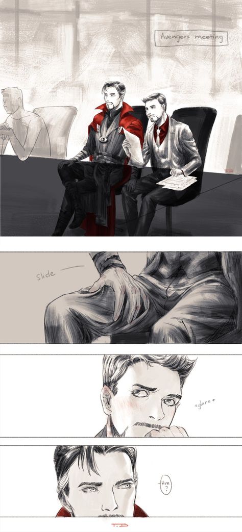 Ironstrange Fanart Cute, Strangeiron Fanart, Tony Stark X Stephen Strange, Ironstrange Fanart Kiss, Tony Stark X Dr Strange, Doctor Strange X Tony Stark Fanart, Ironstrange Fanart, Doctor Strange X Tony Stark, Tony X Strange