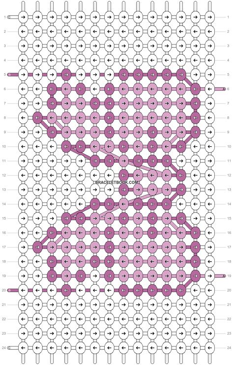 Alpha pattern #172038 | BraceletBook Girly Coquette, Alpha Pattern, Soda Pop, Alpha Patterns, Friendship Bracelet Patterns, Perler Beads, Bracelet Patterns, Friendship Bracelet, Friendship Bracelets