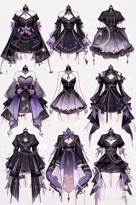 Design Sketches Fashion, Sketches Fashion, Fashion Fails, Art Outfits, Dress Design Drawing, Clothing Design Sketches, Fashion Drawing Dresses, Drawing Anime Clothes, Anime Inspired Outfits