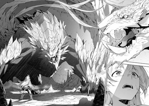 Monster Hunter Manga, Monster Hunter Series, Monster Hunter Art, Mythical Creatures Fantasy, Scene Drawing, Monster Drawing, Creature Artwork, Monster Hunter World, Fantasy Beasts