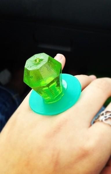 Proposed to her in a drug store with a ring pop, then let her pick out her own flavor  So sweet!! Ring Pop Aesthetic, Ring Pop Engagement, Ring Pop Proposal, Ring Pop Ring, Goofy Memes, Ring Ding Dong, Ring Pops, Fake Wedding, Cute Date Ideas