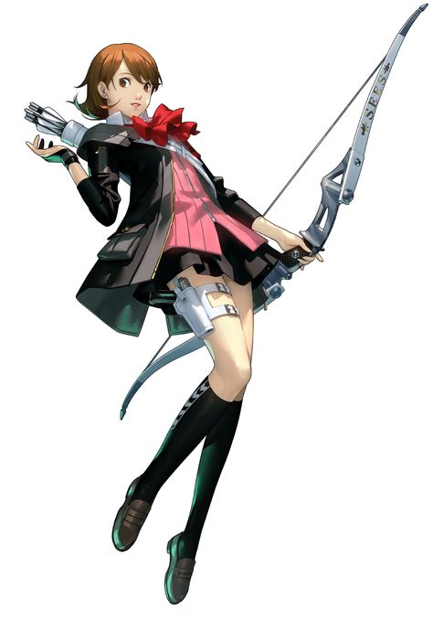 Yukari Takeba Battle Outfit Art - Persona 3 Reload Art Gallery Yukari Takeba, Battle Outfit, Persona 3 Reload, Macross Anime, Outfit Art, Persona 5 Anime, Shin Megami Tensei Persona, Persona 3, Cheer Outfits