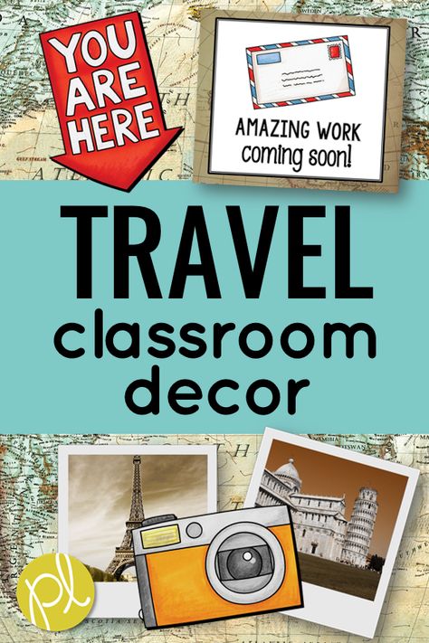 Travel Classroom Decor Bundle - take an adventure through famous landmarks around the world with this adventurous classroom decor bundle! Everything is included in this "one stop, set up" is to help your classroom or resource room run smoothly. Travel Classroom Decor, Famous Landmarks Around The World, Functional Classroom, Travel Classroom, Landmarks Around The World, Travel Theme Classroom, Around The World Theme, Classroom Decor Bundle, Theme Words