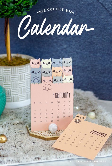 Cricut Ideas Vinyl, Agenda Design, Calendar Designs, Design Calendar, Creative Calendar, 달력 디자인, Calendar Craft, Cat Calendar, Idee Cricut