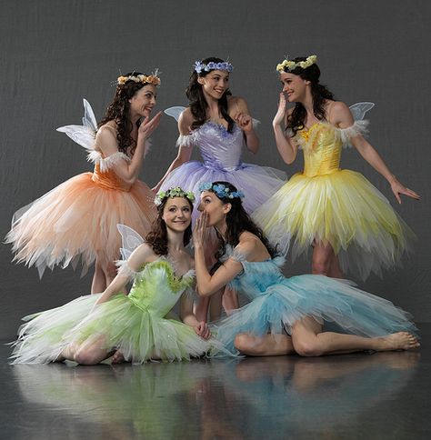 Fairies in The Sleeping Beauty PHOTO Ross Brown | Flickr - Photo Sharing! Dancing Pictures, Sleeping Beauty Ballet, Sleeping Beauty Fairies, Fairy Costumes, The Sleeping Beauty, Ballet Costume, Ballet Poses, Ballerina Dancing, Ballet Photography