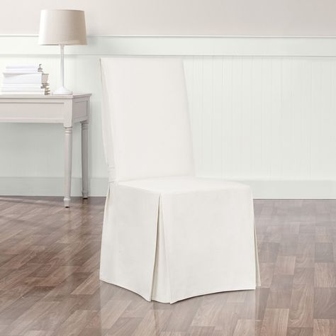 Dining Room Chair Slipcovers, Dining Chair Slipcover, Armchair Slipcover, Dining Chair Slipcovers, Box Cushion, Entertainment Furniture, Decor Essentials, Slipcovers For Chairs, Furniture Covers