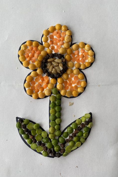 Have the kids cool off indoors and create this bean mosaic craft with Ontario soybeans! 🌼 Bean Mosaic, Acrylic Paint Brushes, Waterproof Glue, Diy Tray, Summer Crafts For Kids, Perfume Tray, Soil Layers, Plant Roots, Green Cleaning