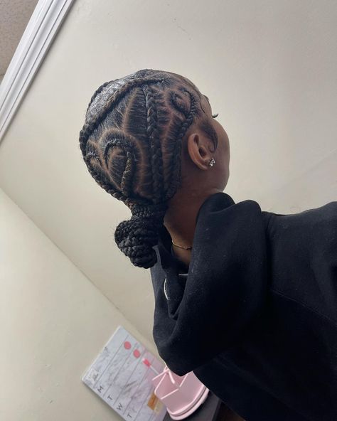 Feed In Braids Cornrows, Braided Hairstyles For Black Women Cornrows, Feed In Braids Hairstyles, Box Braids Hairstyles For Black Women, Cute Braided Hairstyles, Braids Hairstyles Pictures, Braided Cornrow Hairstyles, Braided Hairstyles For Teens, Quick Braided Hairstyles