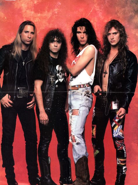 80s Metalhead, Blas Elias, Slaughter Band, Mark Slaughter, 80s Rockstars, Hair Metal Bands, Rock Hairstyles, Goth Music, Hair Metal