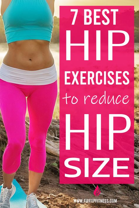 7 Best Hip Exercises for Women to Reduce Hip Size Naturally 🍑 Upper Hip Exercises For Women, Exercises To Slim Hips, Big Hip Exercises For Women, How To Tone Your Buttocks Fast, Hip And Buttocks Exercise, How To Slim Hips And Thighs, Exercises To Tighten Buttocks, Hip Flexor Exercises For Women, Thinner Hips Workout