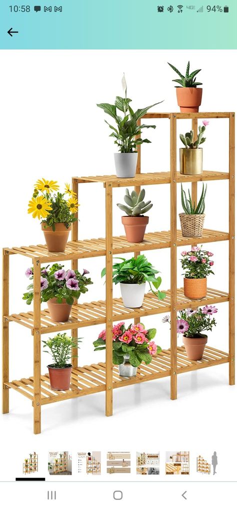 Decor Ladder, Storage Divider, Plant Storage, Bamboo Plant Stand, Utility Shelf, Bamboo Plant, Utility Shelves, Bamboo Shelf, Shelf Bathroom