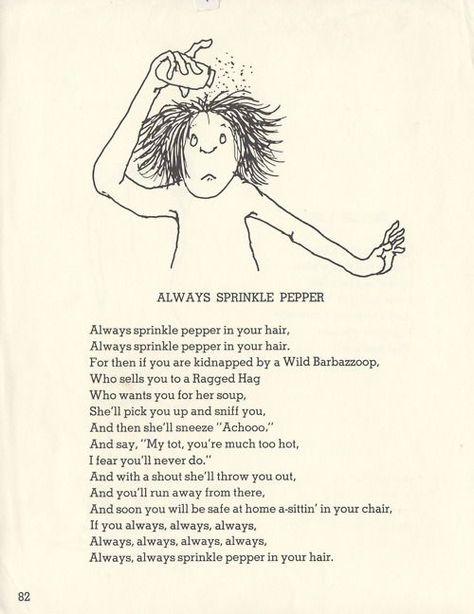 Fairy Songs, Roald Dahl Poems, A Light In The Attic, Children Rhymes, Silverstein Poems, Shel Silverstein Poems, Shel Silverstein Books, Spike Milligan, Roald Dahl Quotes