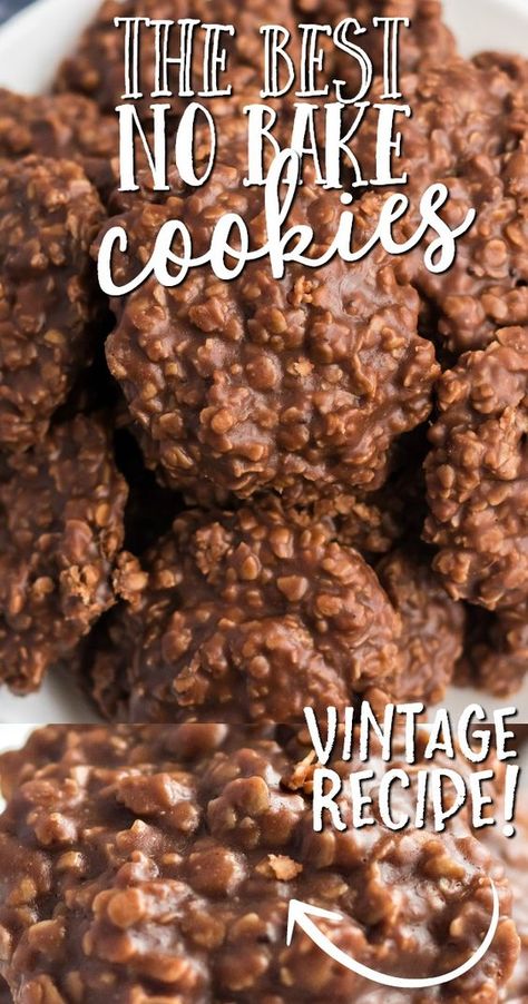 No Bake Oatmeal Candy Cookies, Classic No Bake Cookies Recipe, Chocolate Boiled Cookies, Oatmeal Cocoa Peanut Butter No Bake, The Best No Bake Cookies Recipe, Peanut Butter Cocoa No Bake Cookies, Chocolate Oat No Bake Cookies, Nobake Chocolate Peanut Butter Cookies, No Bake Cookies With Almond Milk