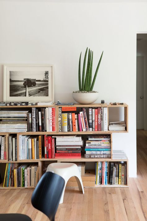 Plywood Bookshelf, Plywood Bookcase, Eames Storage Unit, Eames Dining, Eames Dining Chair, Warehouse Loft, Futuristic Furniture, Bohemian House, Plywood Furniture